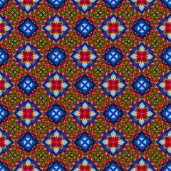 Seamless texture. symmetrical mosaic elements allover ornament. Print block for apparel textile, brocade dress fabric.texture for the site.