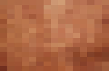 Abstract Brown geometric Background, Creative Design Templates. Pixel art Grid Mosaic, 8 bit vector background.