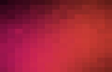 Abstract Red Grid Mosaic Background, Modern abstract illustration with triangles. Creative Design Polygonal Template mosaic with squares.