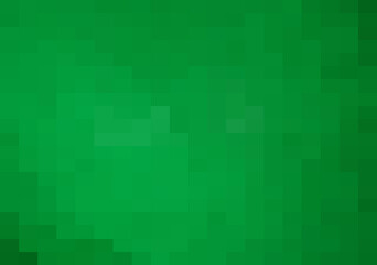 Abstract Dark Green geometric Background, Creative Design Templates. Pixel art Grid Mosaic, 8 bit vector background.