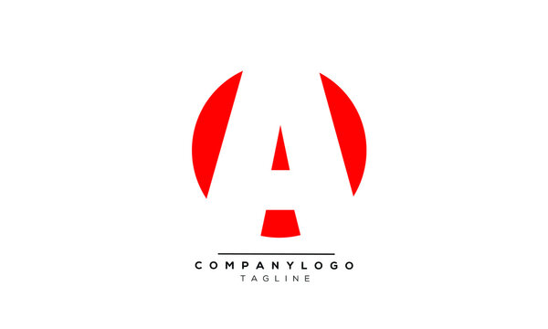 A initials monogram letter text alphabet logo design