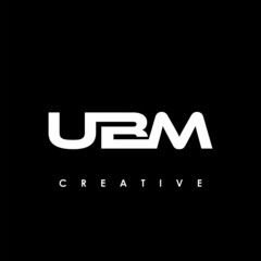 UBM Letter Initial Logo Design Template Vector Illustration