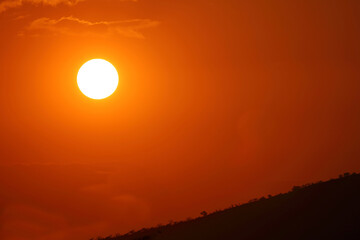 Sonnenuntergang Krüger Park / Sundown Kruger Park /