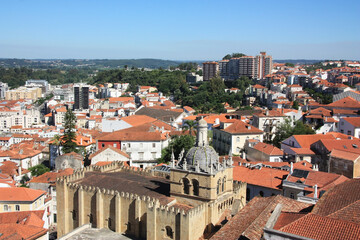 Fototapeta na wymiar Historische Zentrum von Coimbra, Portugal