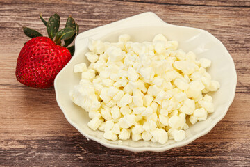 Dietary food - grain cottage cheese