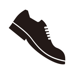 Formal Shoes Icon. Man Footwear Illustration design