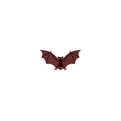 Bat vector isolated icon illustration. Bat icon