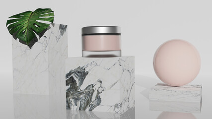 Beauty and Personel Care Cosmetic Product Design - obrazy, fototapety, plakaty