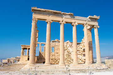 Obraz premium Parthenon and Acropolis of Athens, Greece 