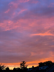 sunset in the city fhuy1