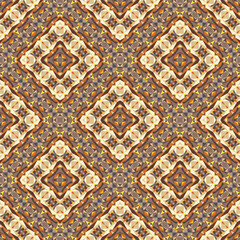 Geometric seamless pattern, abstract colorful background, vector texture.