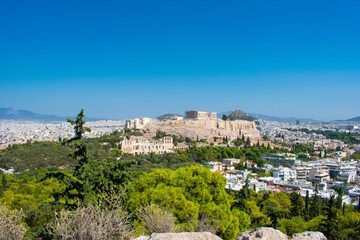 Fototapeta premium Parthenon and Acropolis of Athens, Greece 