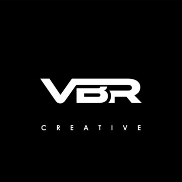 VBR Letter Initial Logo Design Template Vector Illustration