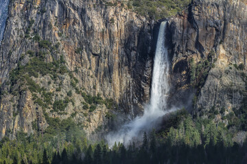 Bridalveil Fall in Yosemite