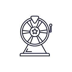 Casino machine icon logo vector template, Creative Gambling design icon symbol Illustration, Casino games icon