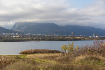 town of Vratsa and Stara planina Mountain, Bulgaria