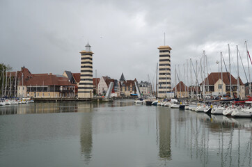 Fototapeta premium port de Trouville