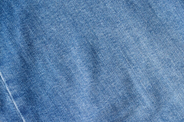 Blue jeans fabric texture. Denim background