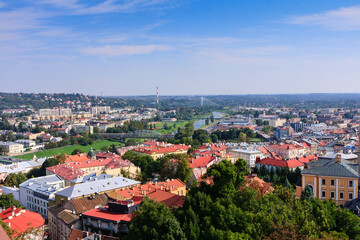 Obraz premium Przemyśl - panorama