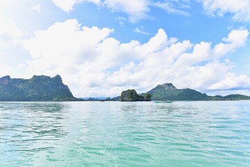 Turquoise Sea of Nakhon Si Thammarat Province, Thailand