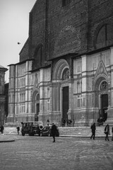 Saint Petronio basilica in Bologna