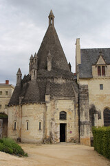 kitchens at the fontevraud abbey in france