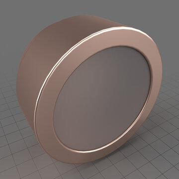 Round wall light
