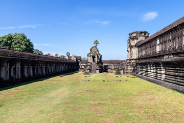 Fototapeta na wymiar Temple de Angkor Wat, Cambodge