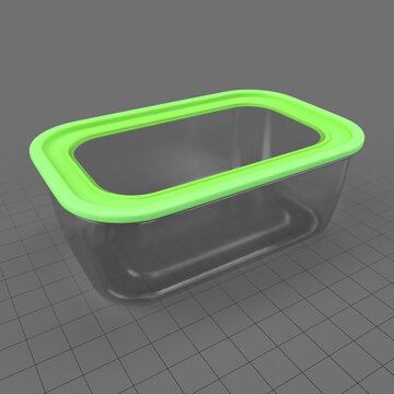 Rectangle food container 2