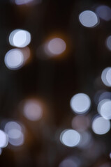 Abstract pattern bokeh on a light background	