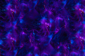 Obraz premium lightpainting portrait, new art direction, long exposure photo without photoshop, light drawing at long exposure