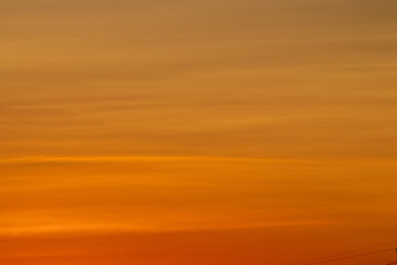 Fototapeta premium Background of an Orange sky at sunset . High quality photo