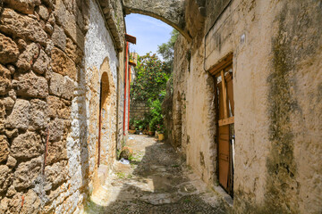 Fototapeta na wymiar Ancient part off Rhodes town - Rhodes Island - Greece,mediterranean,Europe