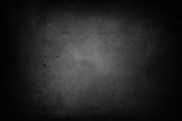 Black textured concrete stone wall background