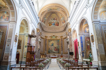Fototapeta premium Chiesa di San Giovanni Evangelista, Guidonia Montecelio 