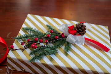 Christmas XMas gifts wrapping and decoration process masterclass - 396636363