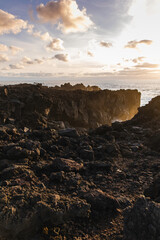 Cliffs at Ponta da Ferraria, Sao Miguel Island, Azores