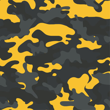 Full seamless dark military camouflage texture pattern vector. Dark colors design for girls, boys textile fabric and wallpaper print. Design for fashion and home design background.