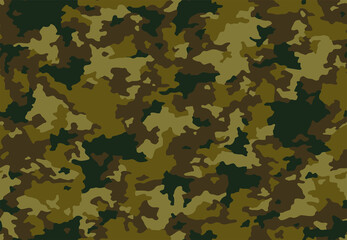 Full seamless camouflage texture skin pattern vector for military textile. Usable for Jacket Pants Shirt and Shorts. Army camo masking design for hunting fabric print and wallpaper.