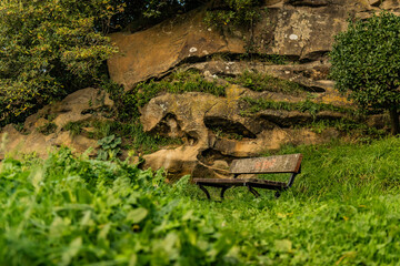 Bancos para sentarse