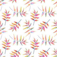 autumn bright pattern with twigs3