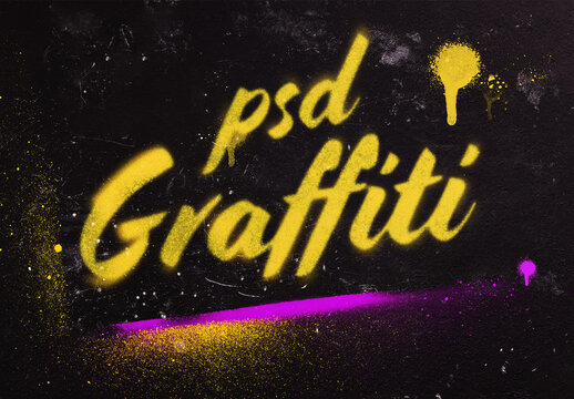 Photoshop Graffiti Text Effect