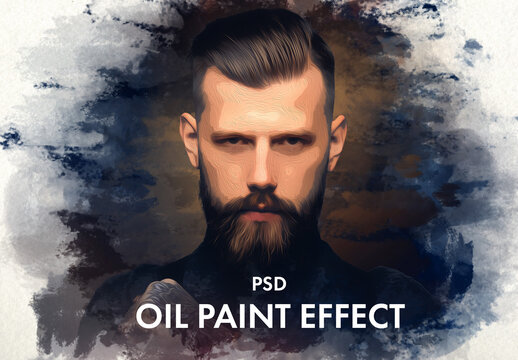 Portrait Oil Paint Effect