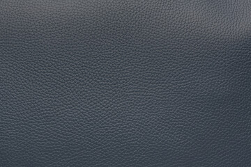 Grey textured smooth leather surface background, big  grain