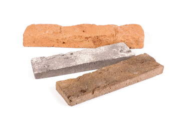 Clinker brick isolated on the white