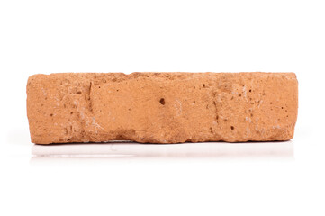 Clinker brick isolated on the white