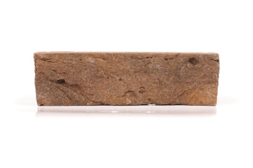 Clinker brick isolated on the white