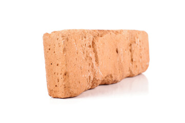 Clinker brick isolated on the white