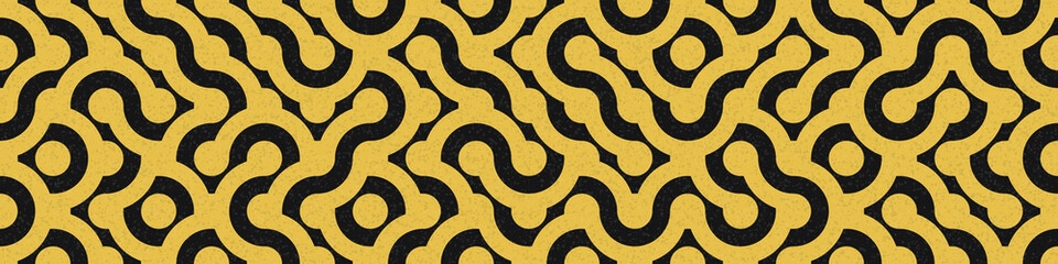 Abstract Geometric Pattern generative computational art illustration