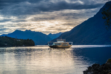 Caleta Gonzalo by the Pumalin National Park landscape at Patagonia - Chile.